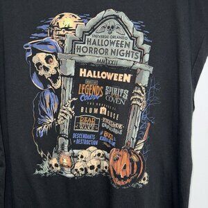 Universal Studios Halloween Horror Nights Graphic T-shirt Womens 3X Black 2022